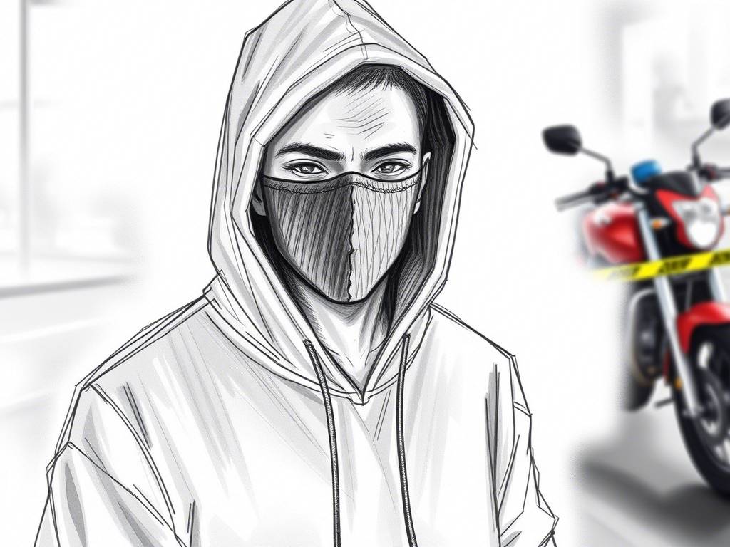 sketch of the suspect