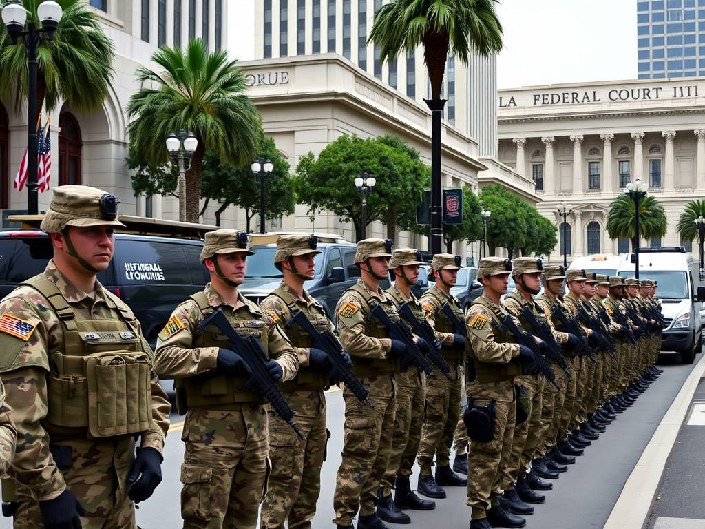 US Marines in full gear