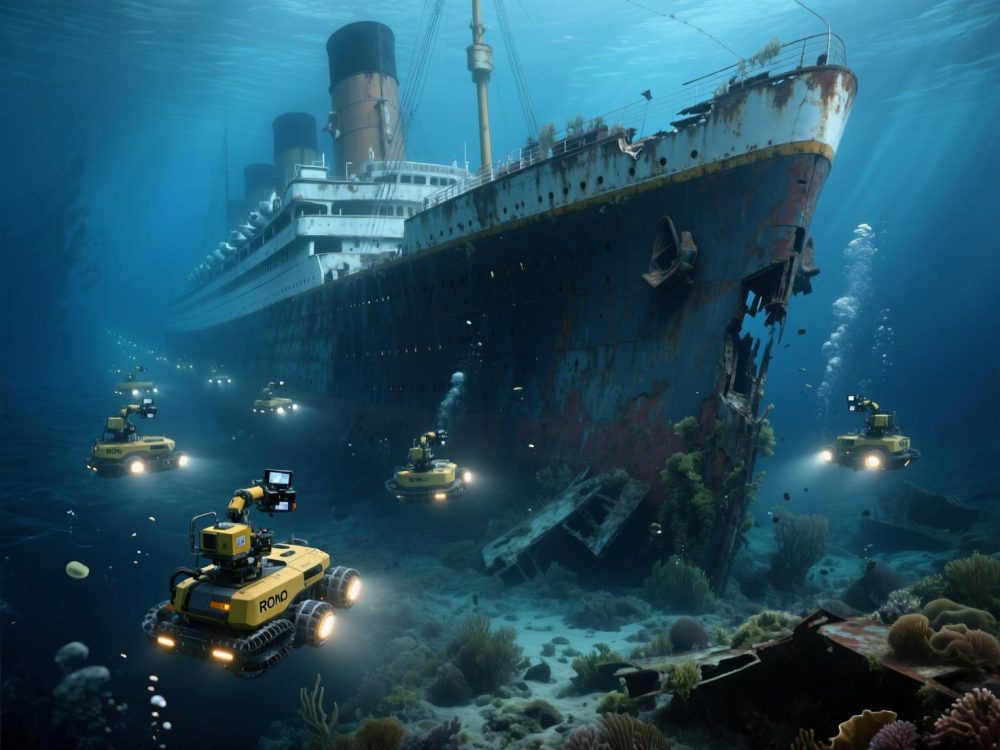 Groundbreaking 3D scan of Titanic