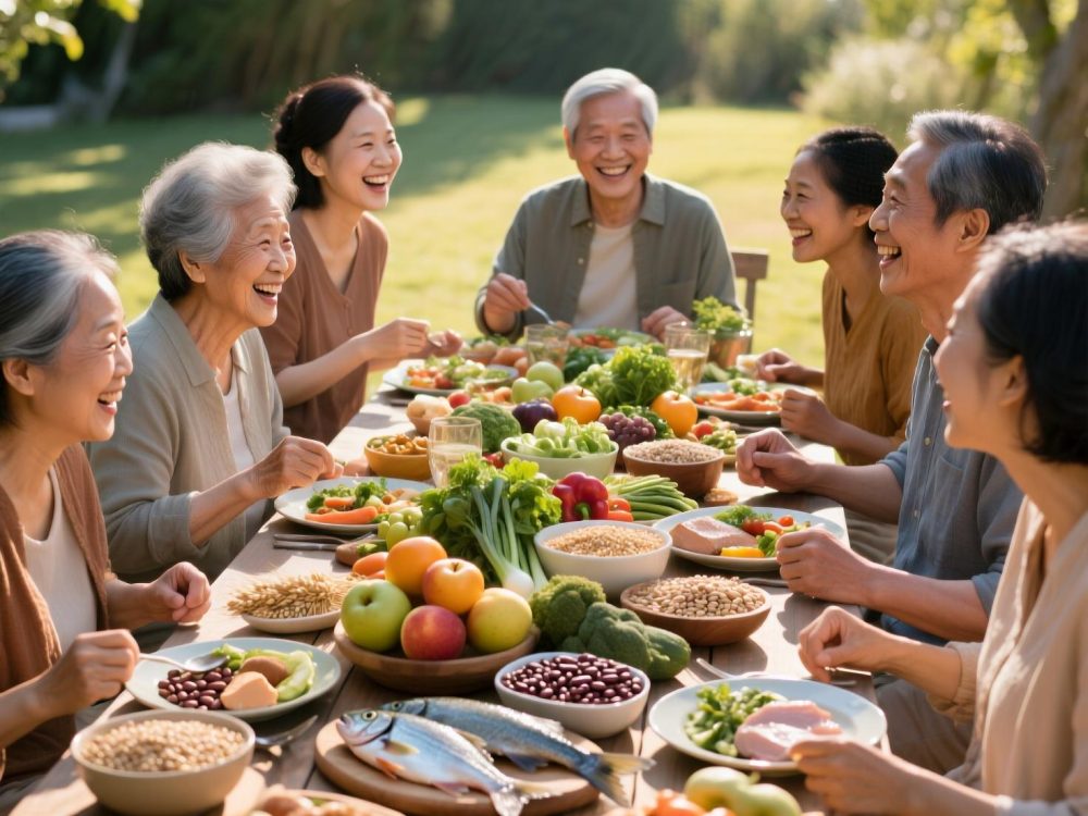 healthy looking people