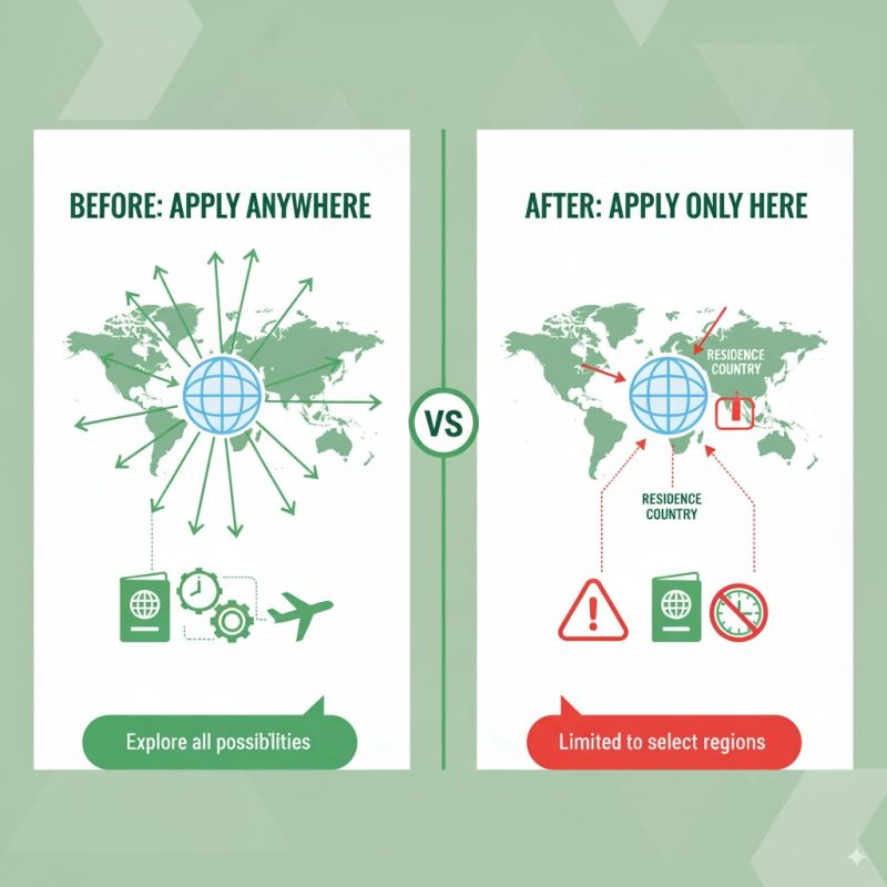 U.S. Restricts Visa Interview Locations: What You Must Know 2 infographic